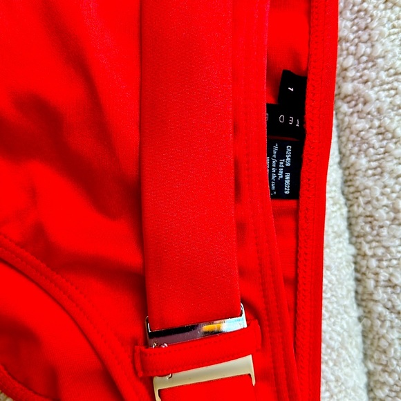 Ted Baker 2 piece Swimsuit 34A/B bra top and size 1 bottoms - Picture 2 of 6